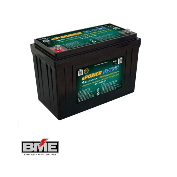 Enerdrive ePOWER B-TEC 12V Lithium Battery Range