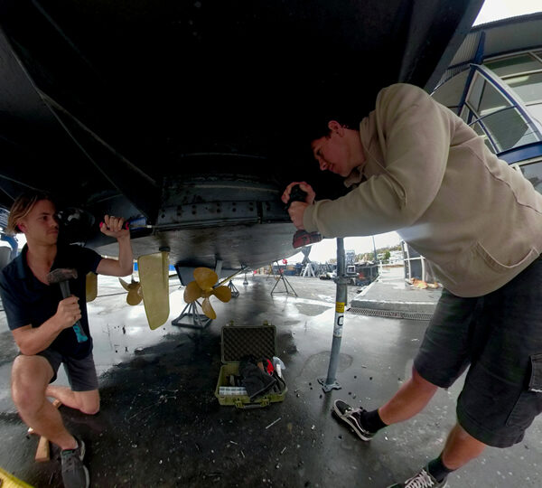 dynamic trimming control system installation - removal of old system