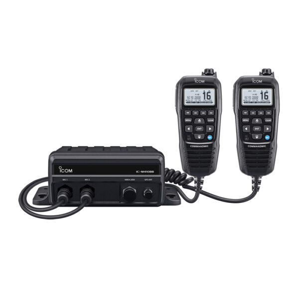 Icom IC-M410BB Compact Space saving High-Performance Black Box VHF Transceiver (Connect up to 2 CommandmicTM)