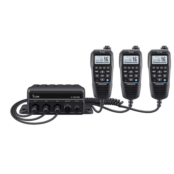 Icom IC-M510BB Compact Space saving High-Performance Black Box VHF Transceiver (Connect up to 3 Commandmic)