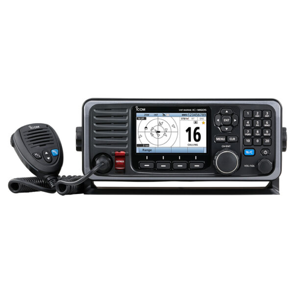 Icom IC-M605EURO Class-D DSC with Built in AIS Receiver. Connect up to 3 controllers.