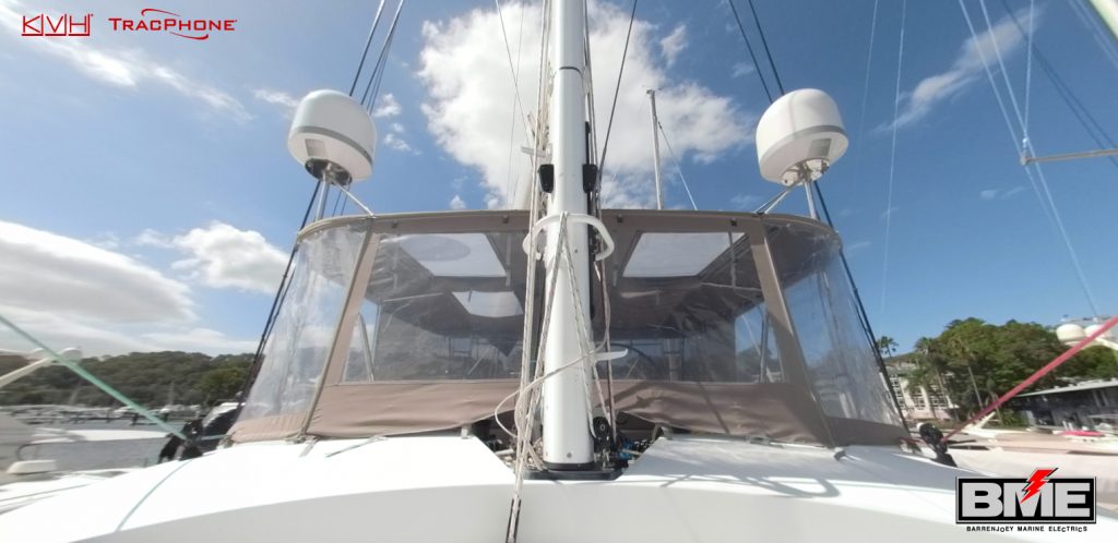 KVH Satellite Communication System Installation