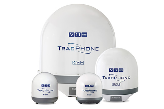 KVH Satellite communication system installation