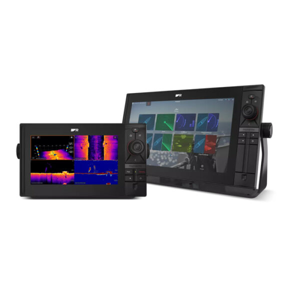 Raymarine AXIOM 2 PRO RVM 9, 12 and 16 inch HybridTouch chartplotters with RealVision MAX and 1kW CHIRP sonar
