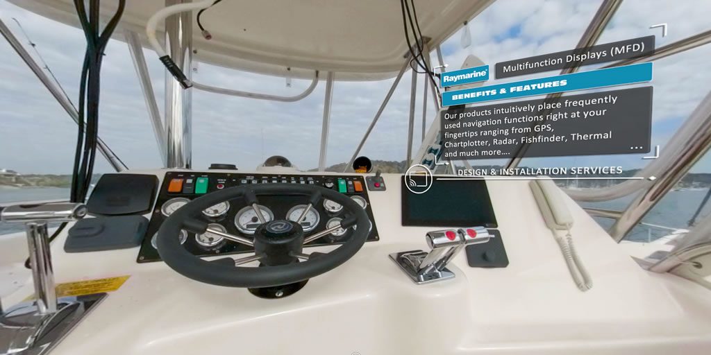 Raymarine Satellite TV Antenna System Installation