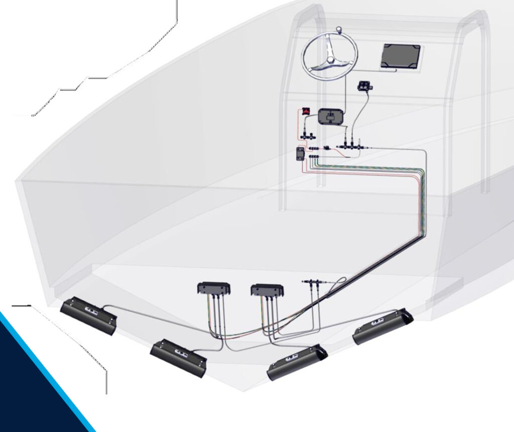 Seakeeper Vessel Attitude Control System Layout
