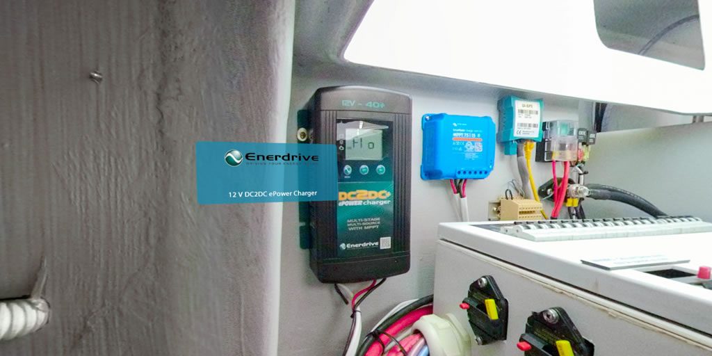 seawind refit project battery charger installation