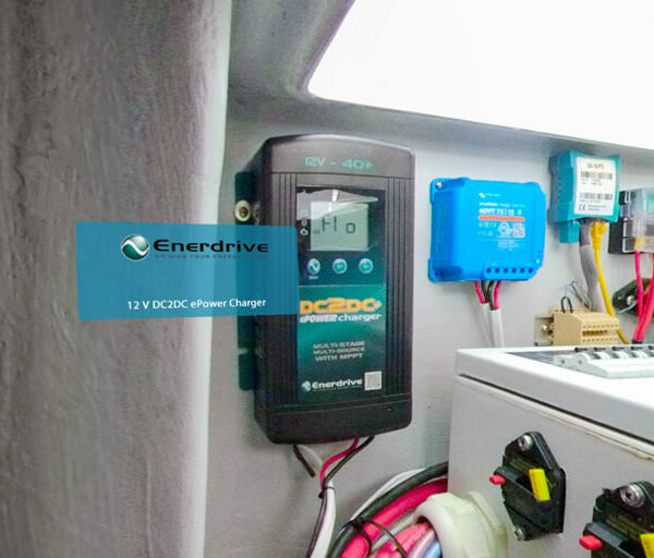 seawind refit project battery charger installation