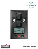 Sleipner Control panel for thruster, S-Link™, dual joystick, hold function, LCD variable speed for 12/24V, AC/Hydraulic