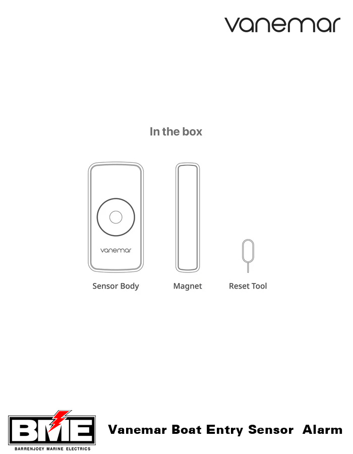 Vanemar Boat Entry Sensor