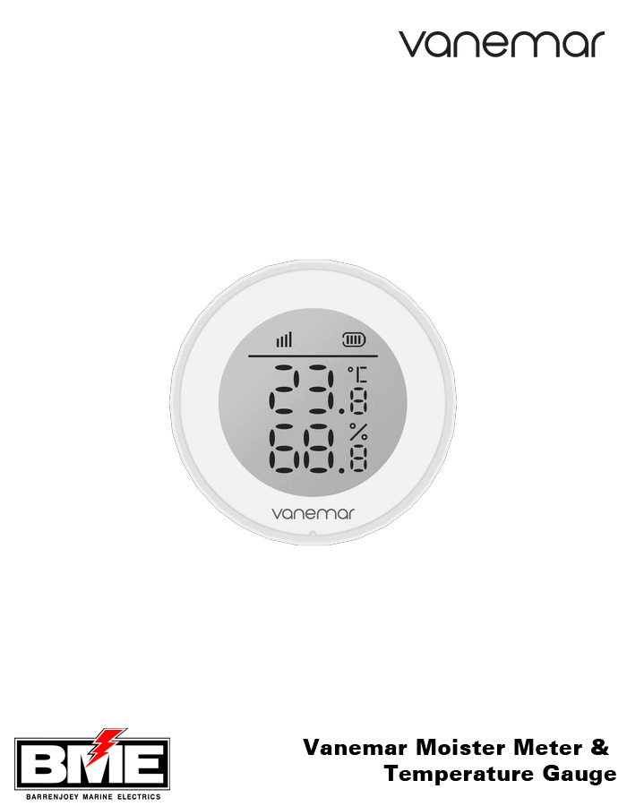 Vanemar Boat Moisture Meter And Temperature Gauge